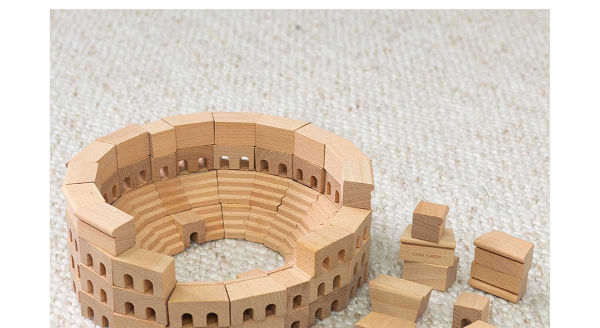 Roman Colosseum Blocks -110 pcs