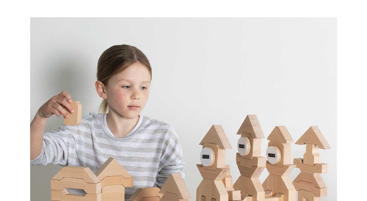 Montessori Woodwerks Future Blocks - 132pc Set