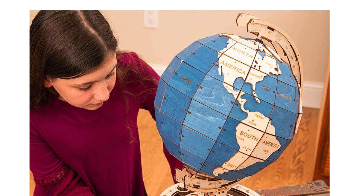 PuzzleGears: Globe
