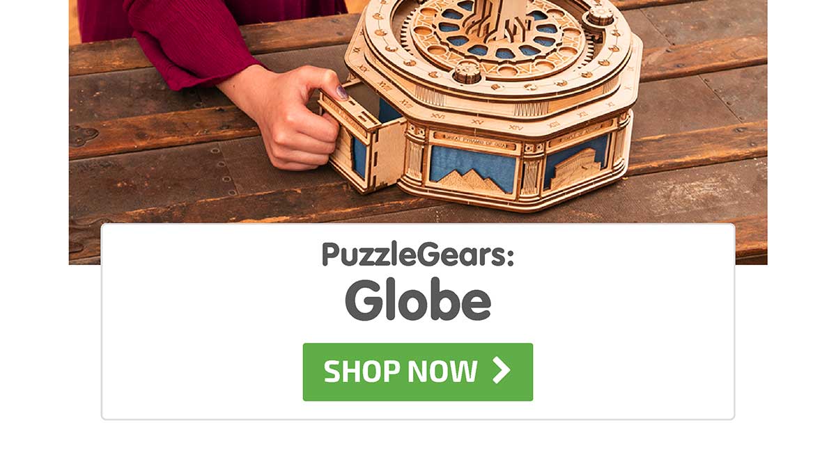 PuzzleGears: Globe - Shop Now