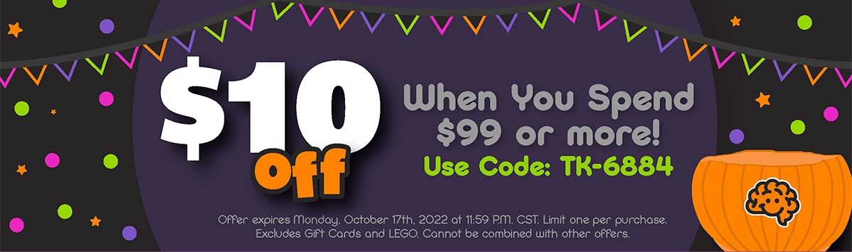 $10 Off When You Spend $99+ Use Code TK-6884 - Shop Now