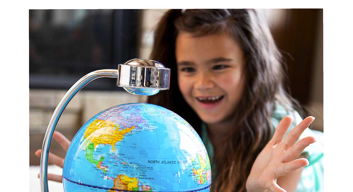 Levitating Illuminated Globe