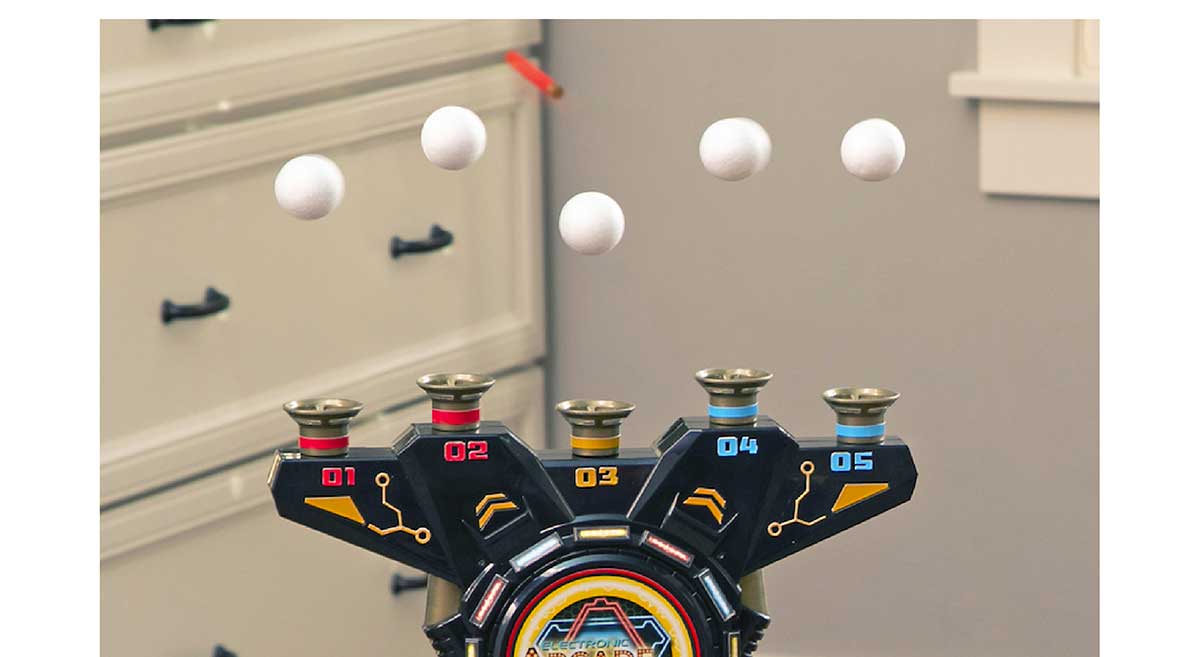 2 Player Electronic Arcade Hover Shot
