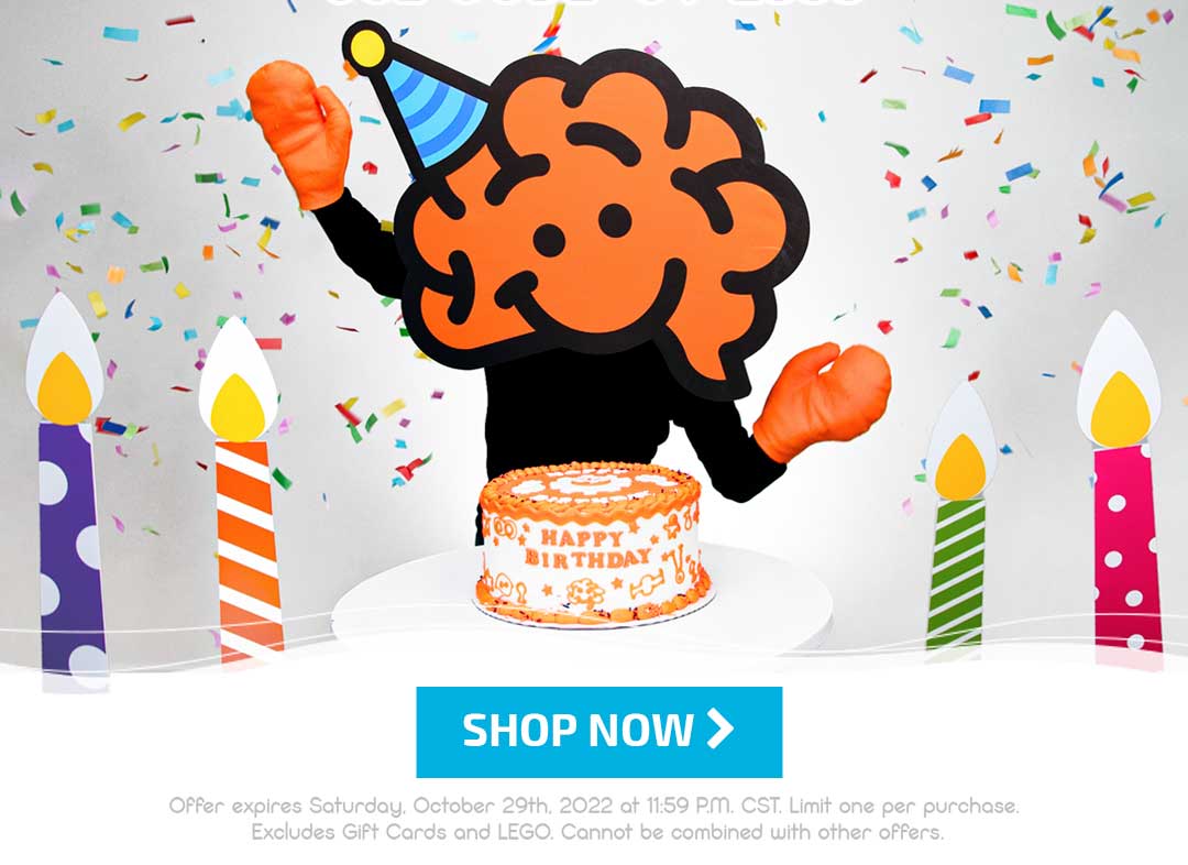20 Years of Fat Brain! 20% Off One Item! Use Code: OV-2333