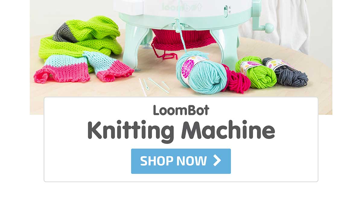 LoomBot - Knitting Machine with Counter - Shop Now