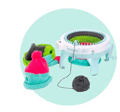 LoomBot - Knitting Machine with Counter