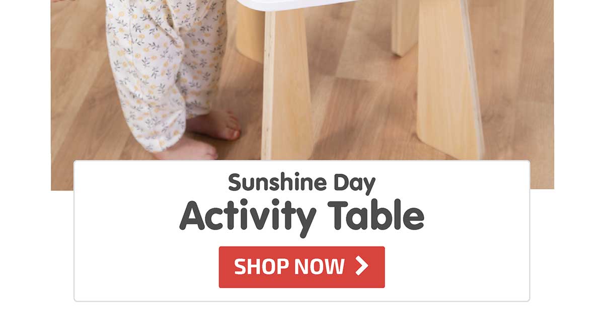 Sunshine Day Activity Table - Shop Now