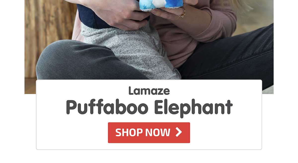 Lamaze Puffaboo Elephant - Shop Now