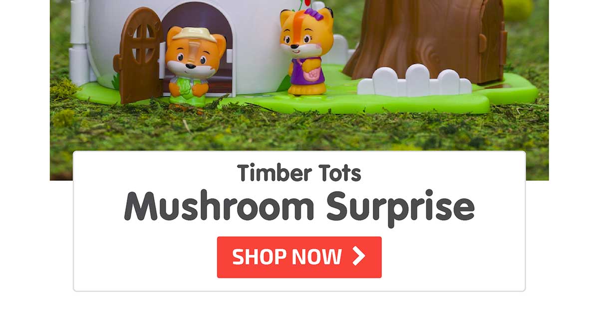 Timber Tots Mushroom Surprise - Shop Now