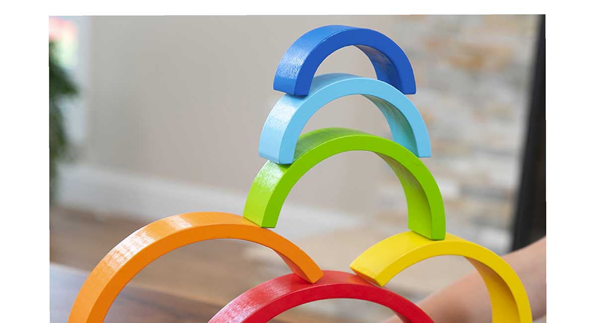 Rainbow Arches Stack and Play