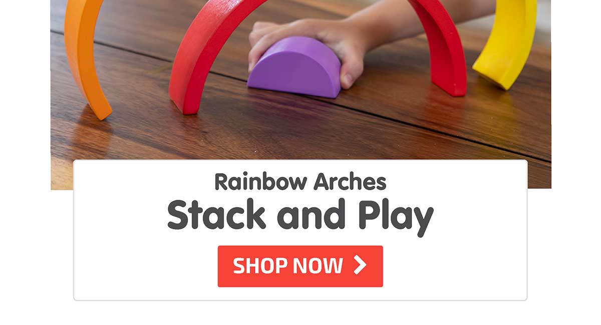 Rainbow Arches Stack and Play - Shop Now