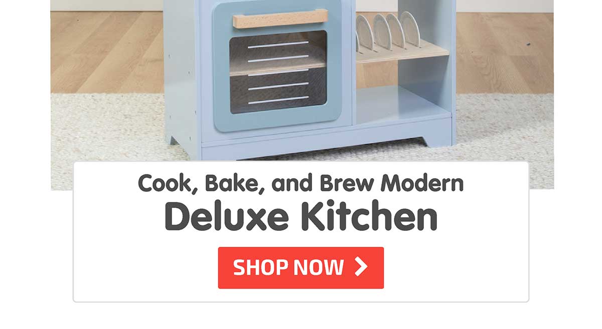 Cook, Bake, and Brew Modern Deluxe Kitchen- Shop Now