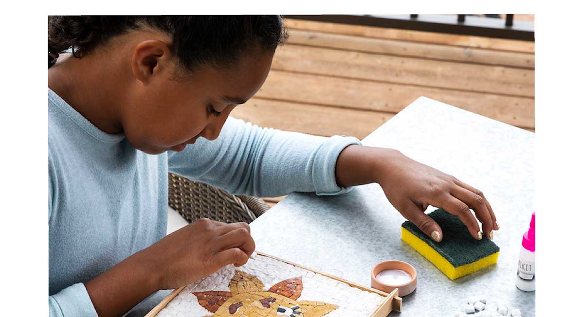 Make A Real Mosaic - Sun