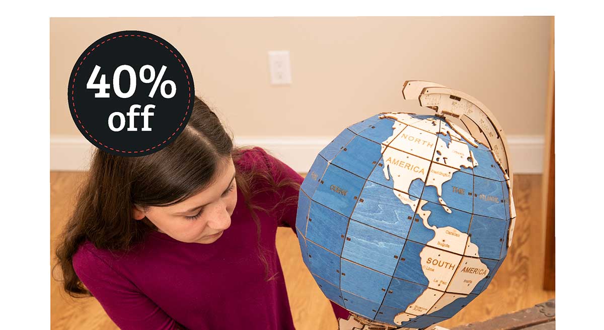 PuzzleGears: Globe