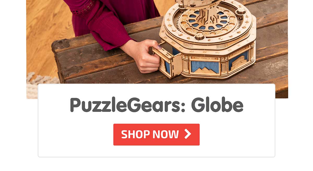 PuzzleGears: Globe - Shop Now