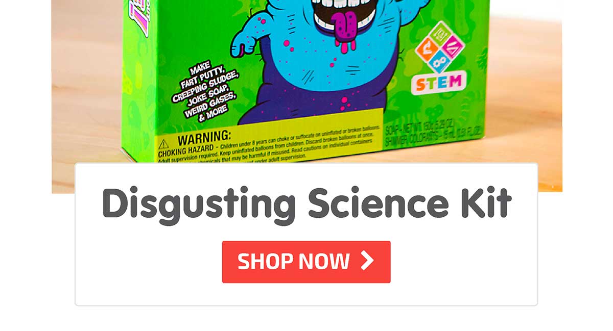 Disgusting Science Kit - Shop Now
