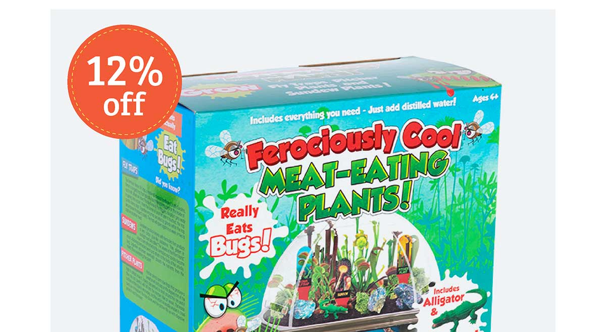 Ferociously Cool Meat-Eating Plants