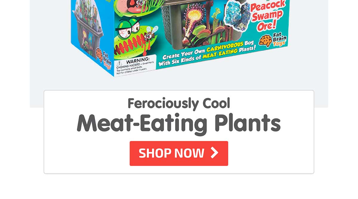 Ferociously Cool Meat-Eating Plants - Shop Now