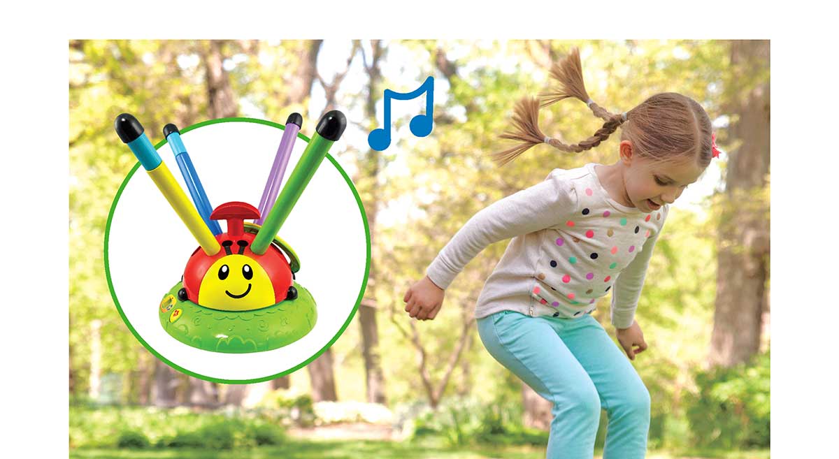 2-in-1 Musical Jump ’n Toss