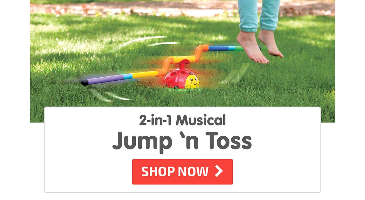 2-in-1 Musical Jump ’n Toss - Shop Now