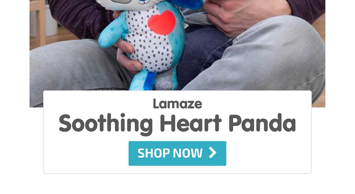 Lamaze Soothing Heart Panda - Shop Now