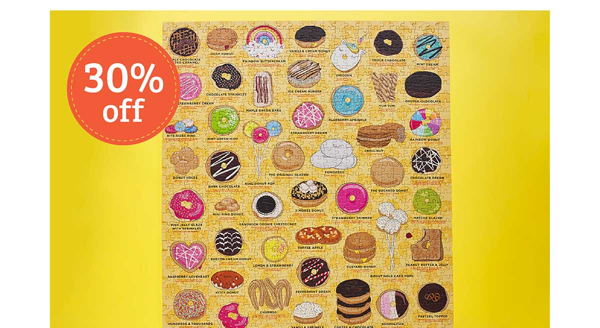 Ridley’s Donut Lover’s Jigsaw Puzzle 1000 pc