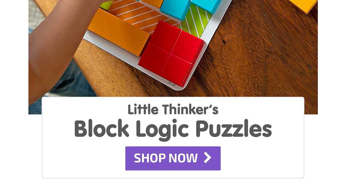 Little Thinker’s Block Logic Puzzles - Shop Now