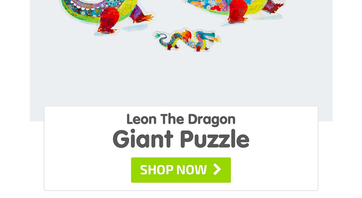 Djeco Leon The Dragon Giant Puzzle - Shop Now