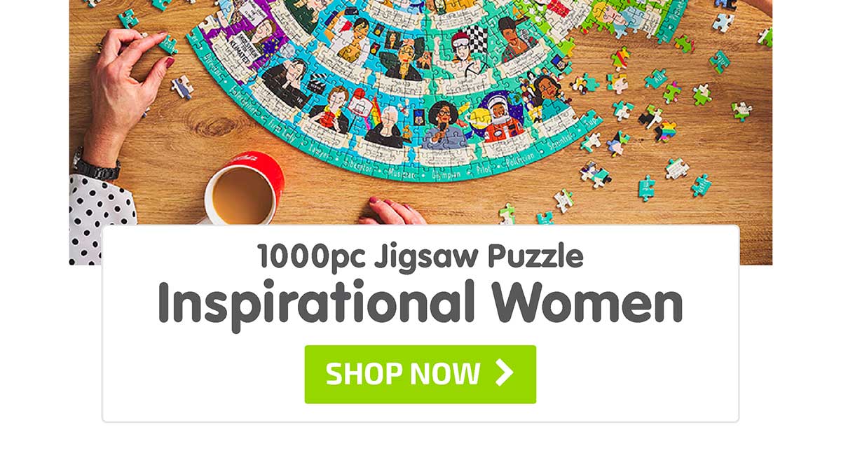 Ridley’s Inspirational Women Jigsaw Puzzle 1000pc - Shop Now
