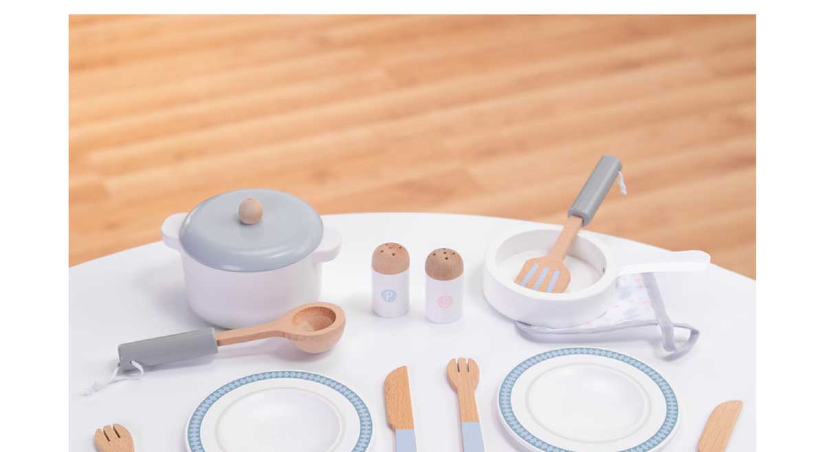 Cook, Bake, and Brew Modern Kitchen Tableware Set