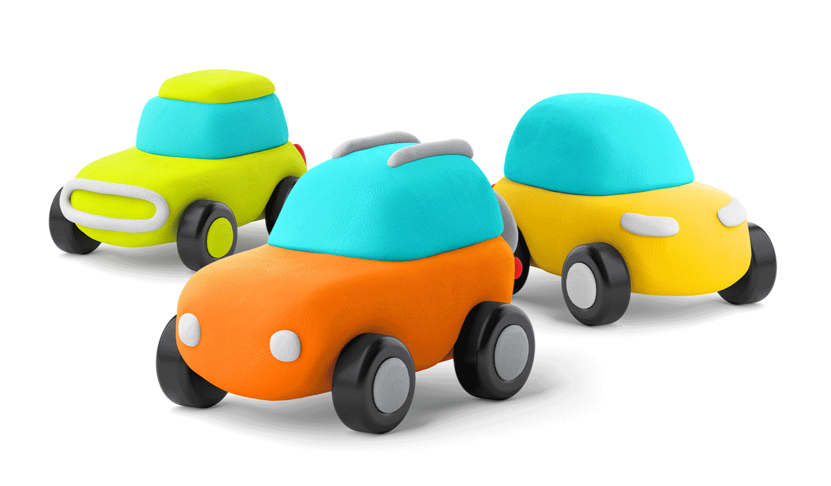 HEY CLAY ECO CARS - THE TOY STORE