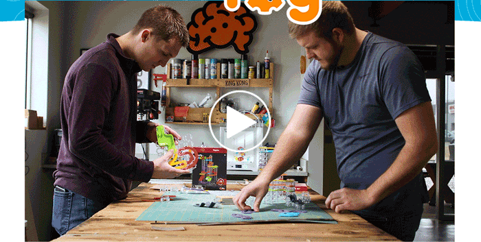 Animated gif of the four new Hey Clay sets! Shop Now