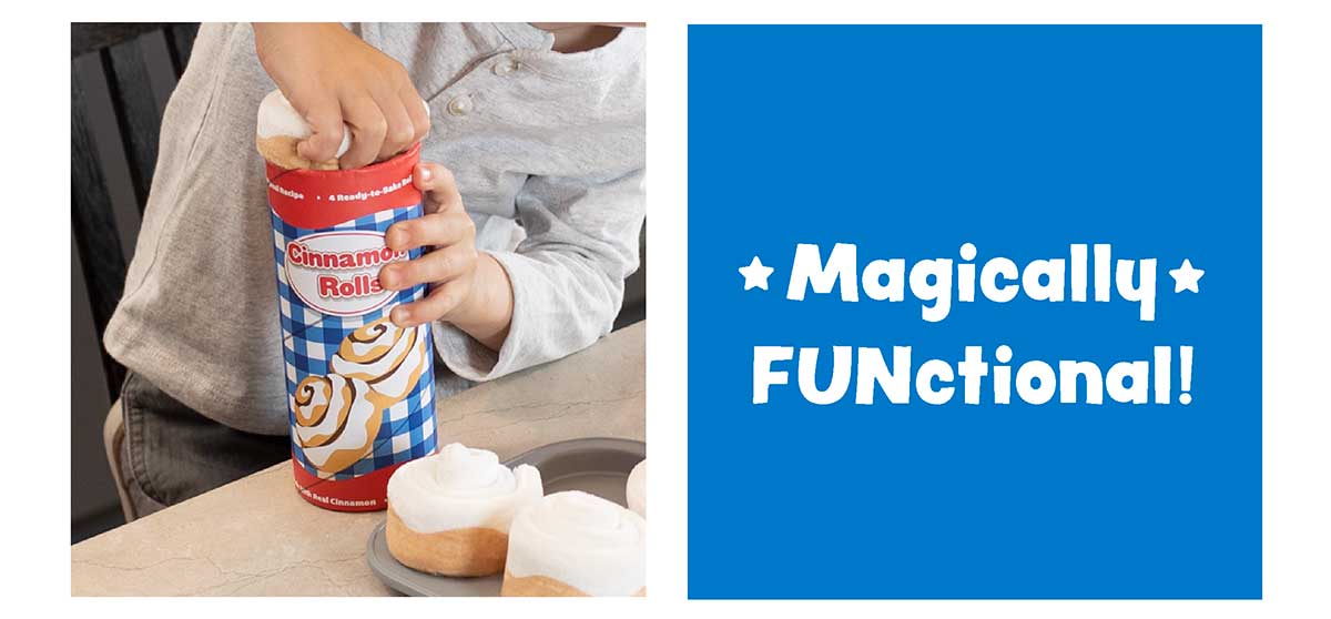 Magically FUNctional! Pretendables Cinnamon Roll Set