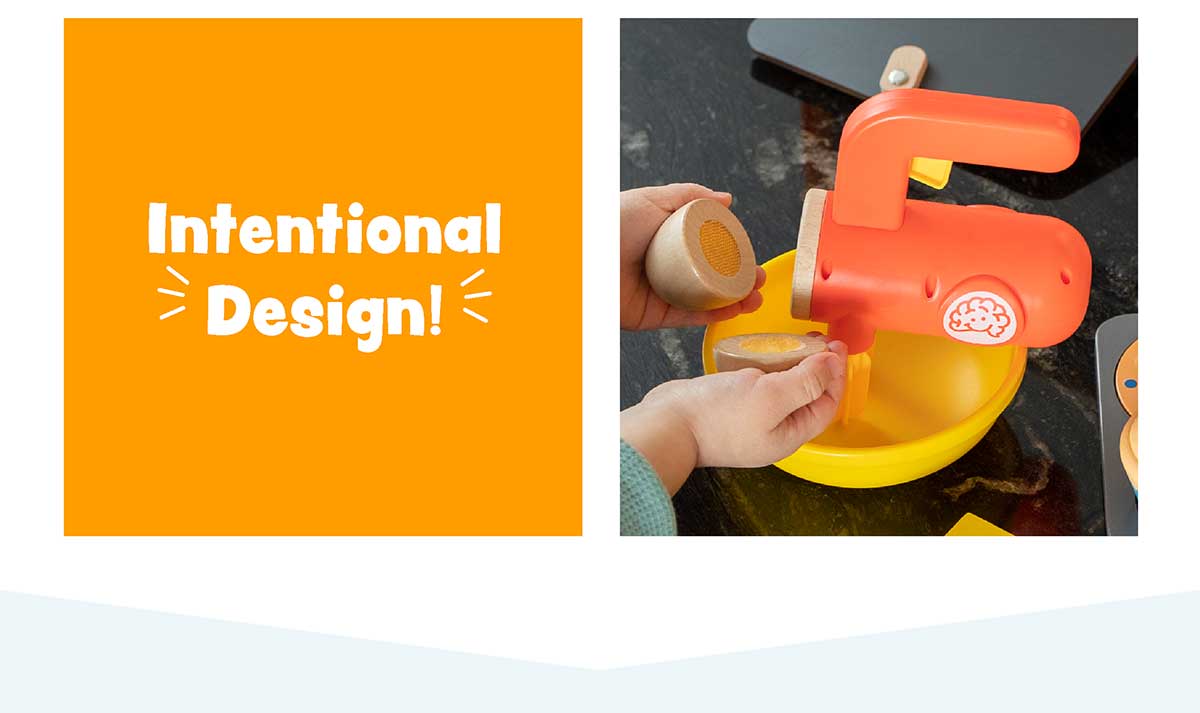 Intentional Design! Pretendables Bakery Set