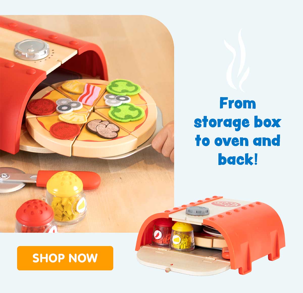 From stroage box to oven and back! Shop Now!