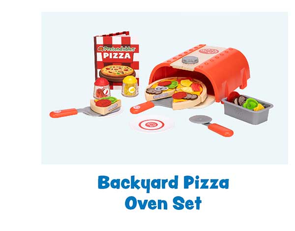 Pretendables Backyard Pizza Oven Set