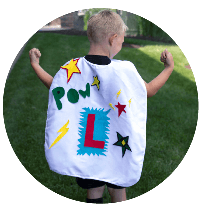 5th Birthday - Surprise Ride - Design a Superhero Cape Kit