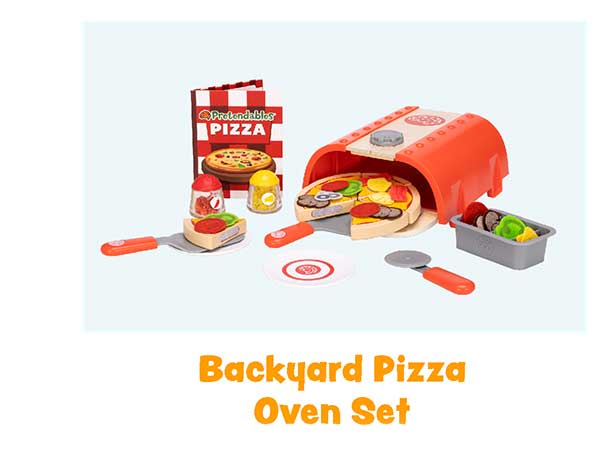 Pretendables Backyard Pizza Oven Set