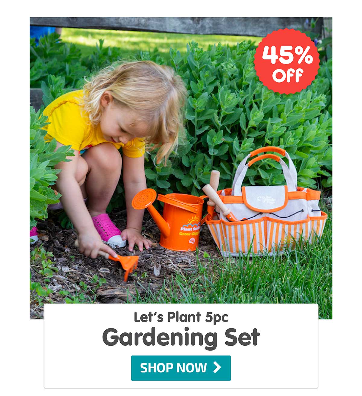 Let's Plant 5 pc. Gardening Set