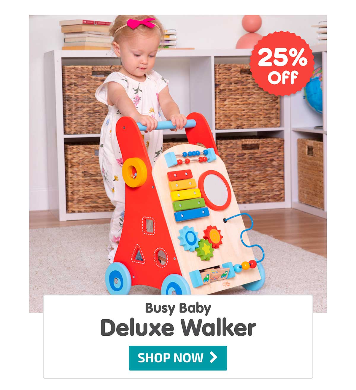 Busy Baby Deluxe Walker