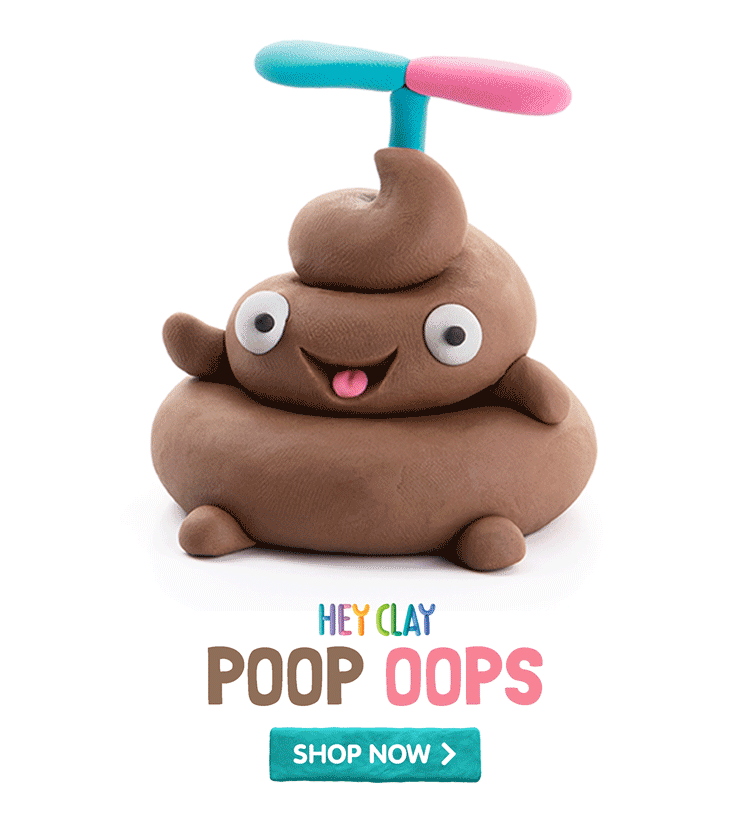 Hey Clay - Poop Oops Air-Dry Clay