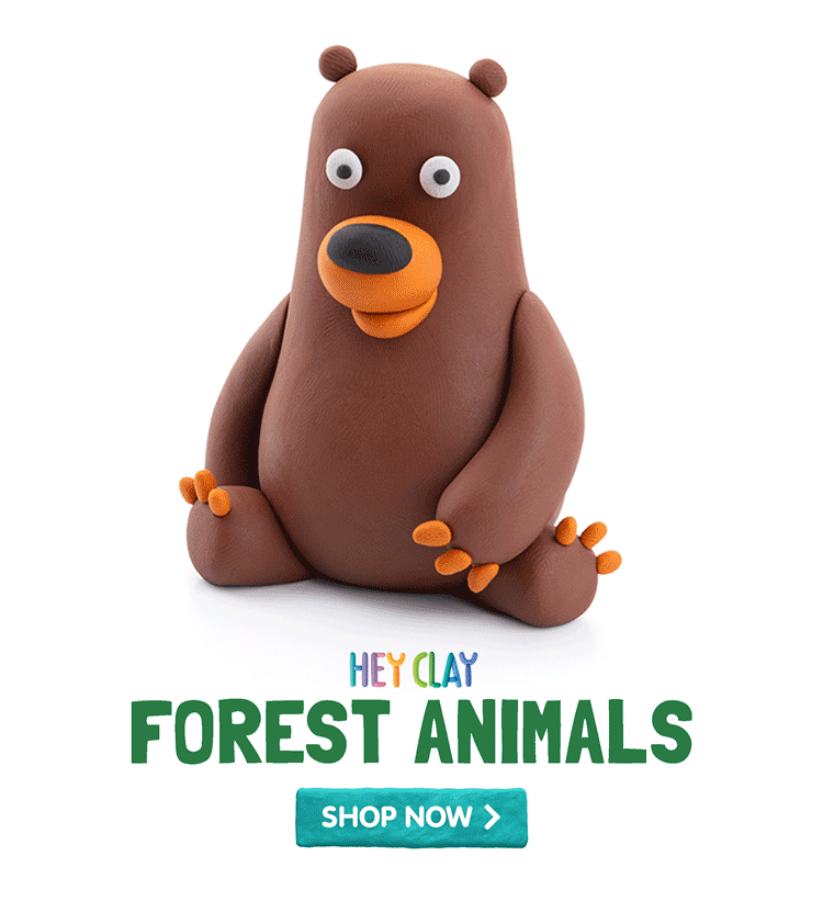 Hey Clay - Forest Animals