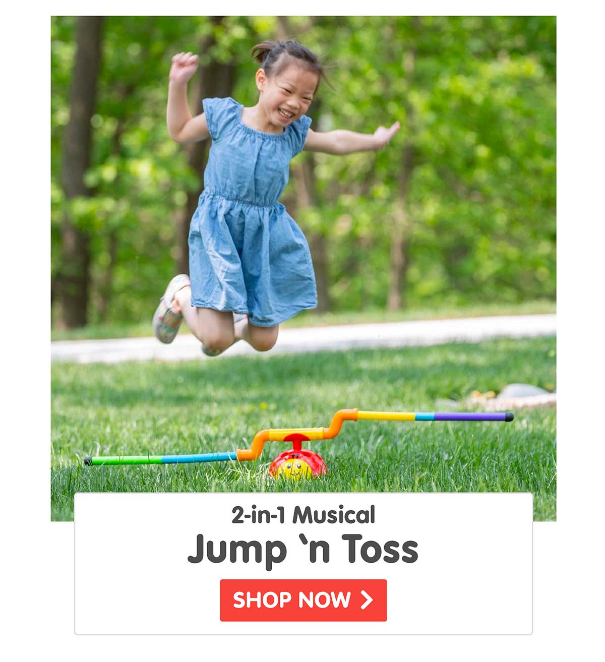 2-in-1 Musical Jump ’n Toss