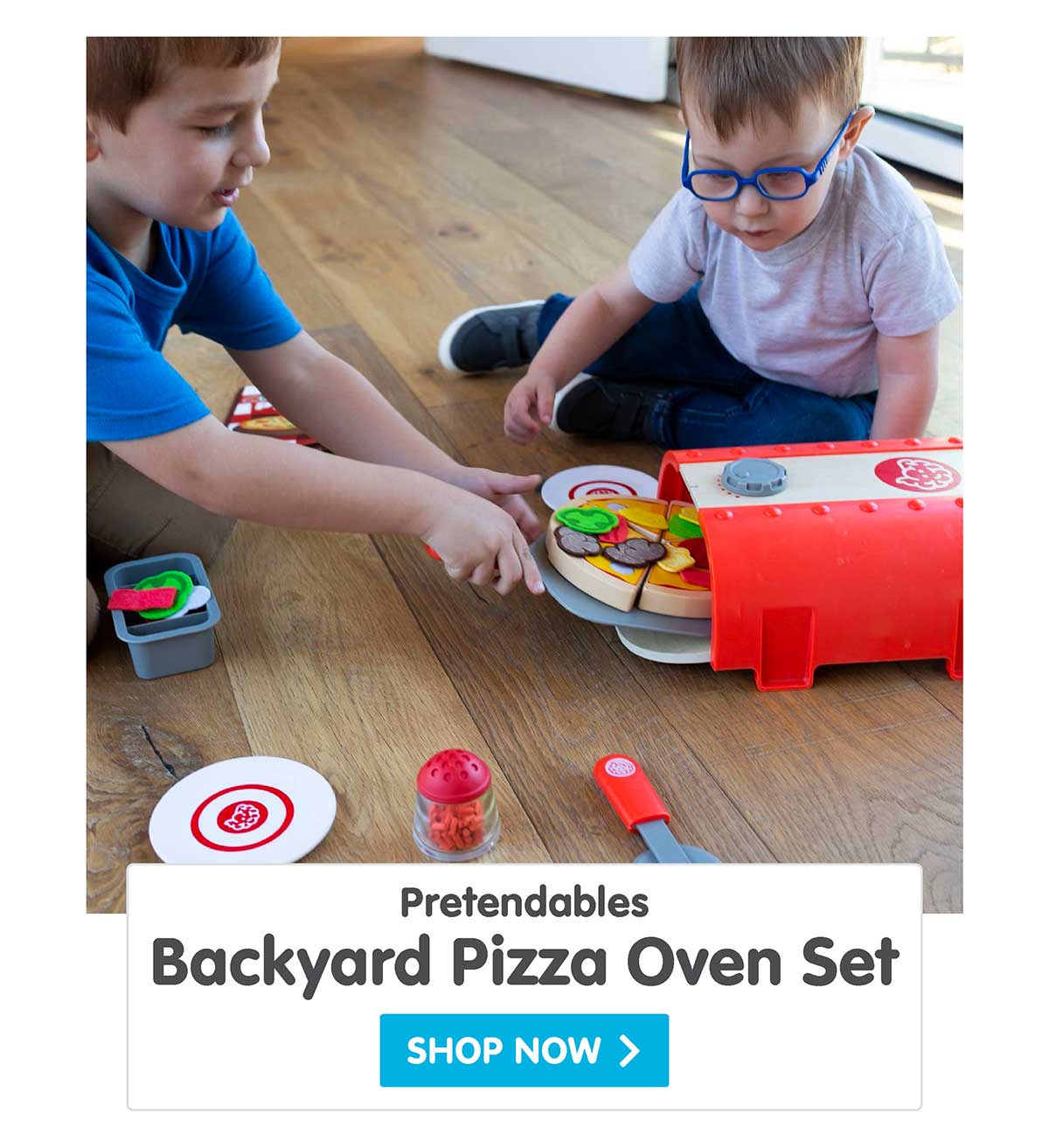 Pretendables Backyard Pizza Oven Set