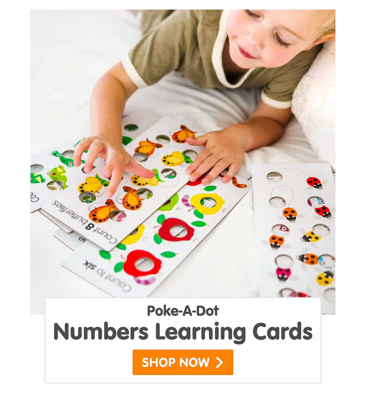 Poke-A-Dot Numbers Learning Cards