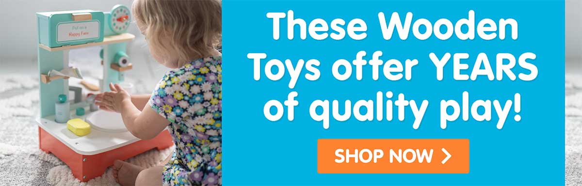 These Wooden toys off YEARS of quality Play!