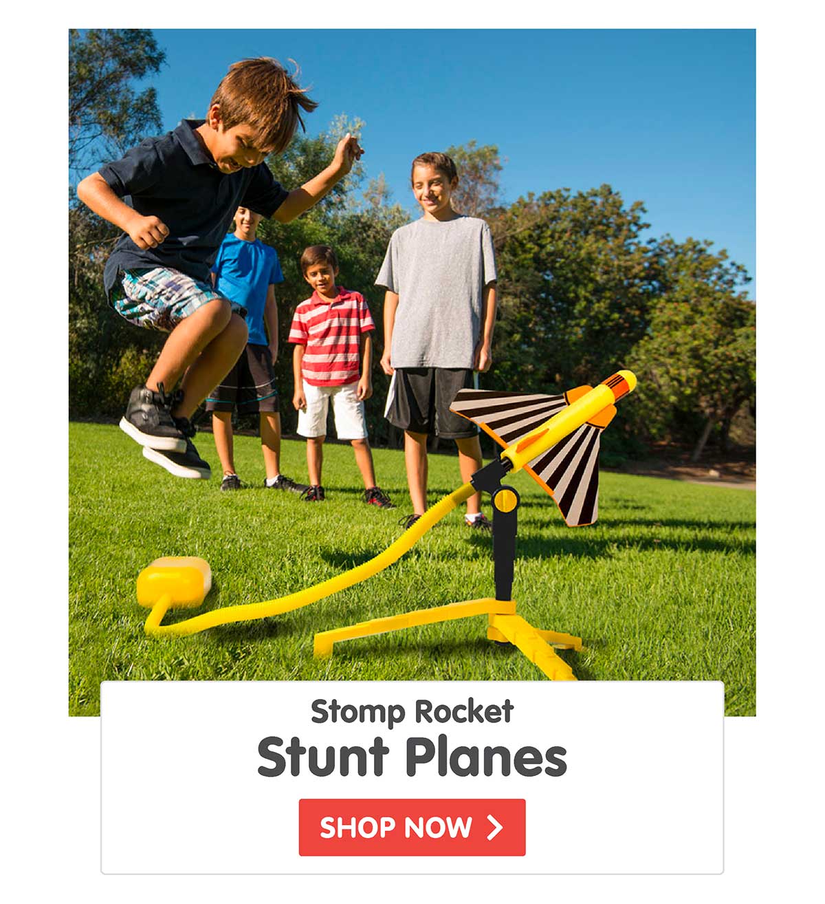Stomp Rocket Stunt Planes