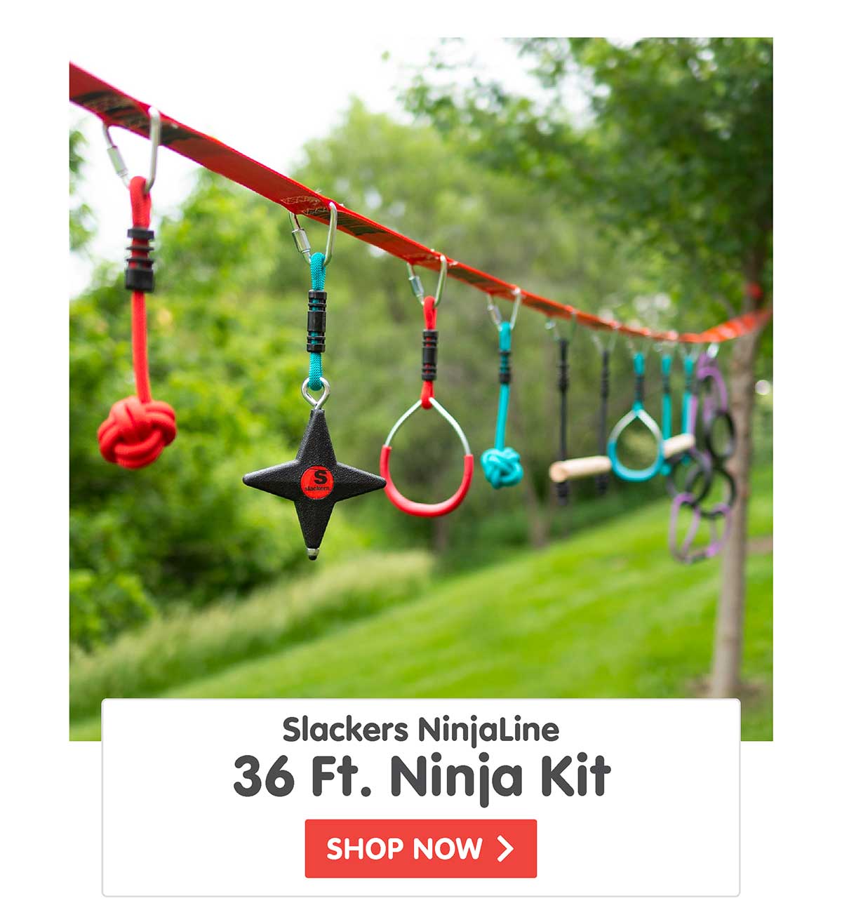 Slackers NinjaLine 36 Ft. Ninja Kit
