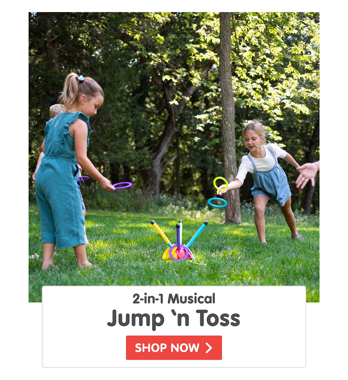 2-in-1 Musical Jump ’n Toss