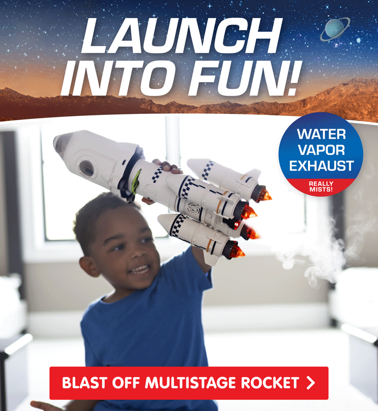 Launch Into Fun! Blast Off Multistage Rocket - Shop Now